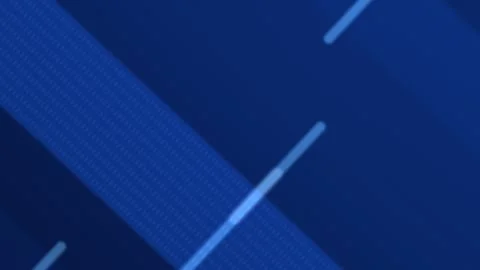 Mesh pattern flows diagonally, streaks of blue and white in motion Video stock 330922432