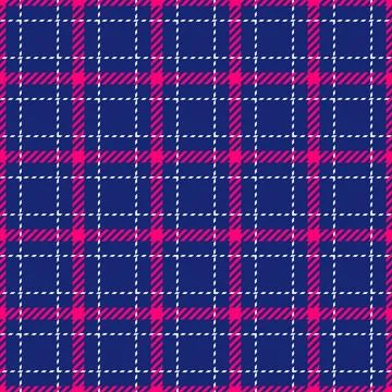 Mesh plaid vector pattern, minimalist background tartan textile. Layer fabr.. 库存插图