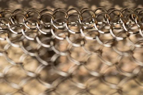 Mesh rabitz , texture of weaving mesh network link. Close up of a fence. barrier Stock Photos