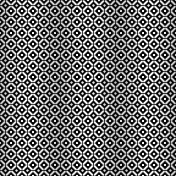 Mesh, wall, wave, metal, steel - seamless background, pattern - vector design Stockillustratie