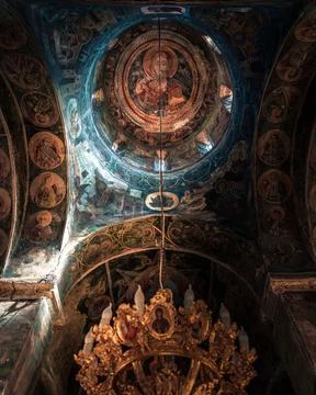 Mesic Monastery, Orthodox monastery situated in the Vrsac, Banat region, in t Foto stock