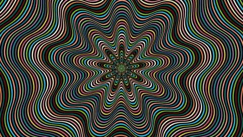 Mesmerasing  animation loop Stock Footage 152656314