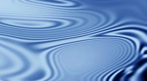 Mesmerising water patterns. Smoothly animated waves and ripples. Foto stock