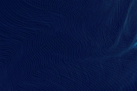 A mesmerizing abstract background with a swirling pattern of blue dots, evo.. 스톡 일러스트