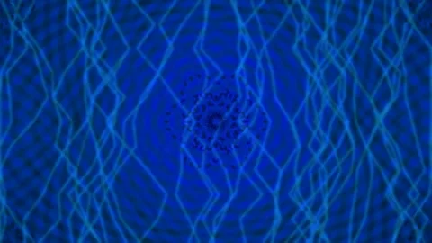 Mesmerizing abstract digital portal vortex tunnel effect background loop an.. Stock Footage 336264108