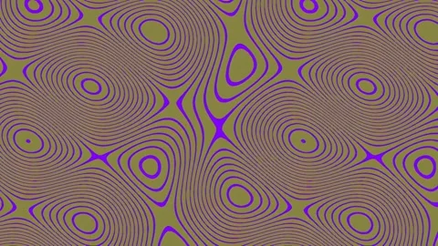 Mesmerizing abstract flowing ripple pattern background loop for modern digi.. Stock Footage 341058332