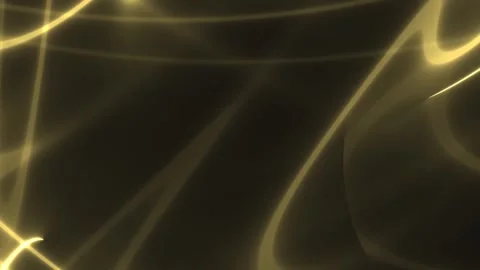 Mesmerizing Abstract Golden Light Waves and Energy Lines. Stock Footage 342248038
