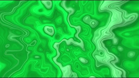 Mesmerizing abstract green fluid background animation. Stock Footage 292040429