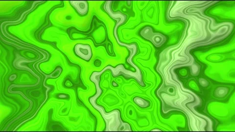 Mesmerizing abstract green nature fluid background animation. Flowing transition Stock Footage 292040418