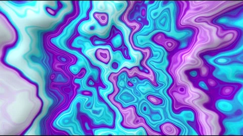 Mesmerizing abstract light blue and pink fluid background animation. Stock-Footage 292040444