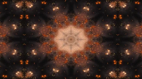 A mesmerizing abstract pattern featuring shimmering lights and intricate de.. 動画素材 292595353