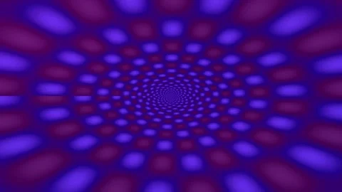 Mesmerizing abstract psychedelic vortex tunnel spiral background design Stock Footage 336766612