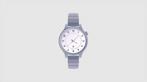 Mesmerizing Animation of 12 Hours Hand Watches in Motion Stockbeeldmateriaal 276683396