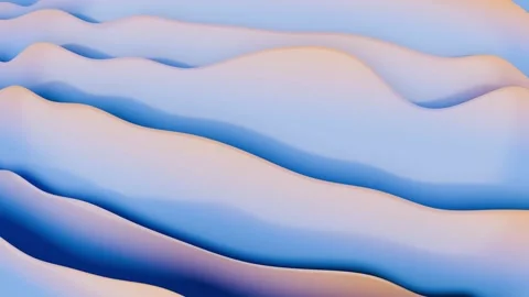 A mesmerizing animation of fluid layers undulating in an irregular motion, .. Stock Footage 301700943