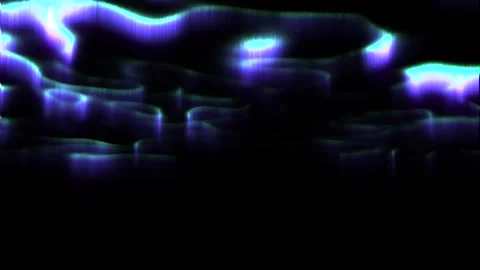 Mesmerizing Aurora Borealis Northern Lights Skies 0-1 Black Background 4K Stock Footage 244751049
