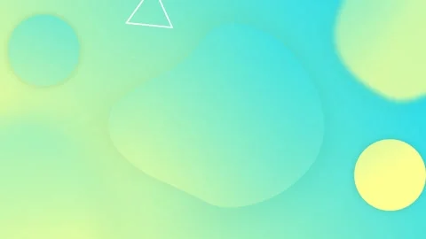 Mesmerizing Blue Green Liquid Gradient Background Animation Stock Footage 286397189