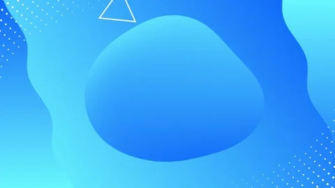 Mesmerizing Blue Liquid Gradient Background Animation Stock Footage 286397187