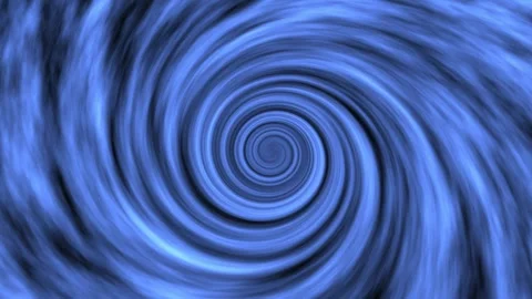 Mesmerizing Blue Spiral Moving from Left to Right	 Stock Footage 277163288