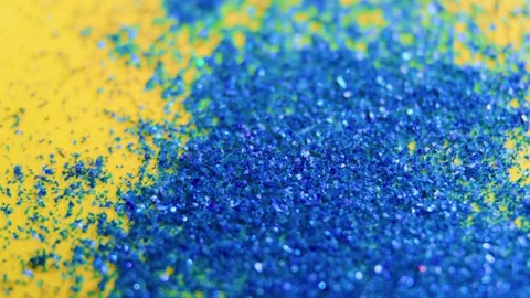 Mesmerizing Bokeh Luxurious Iridescent Loop Background with Selective Focus. Stock Footage 266905205