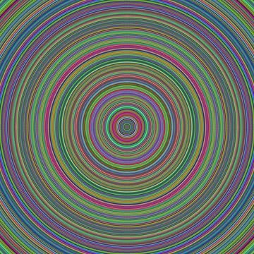 Mesmerizing Circles Pattern Creates a Hypnotic Visual Effect Foto stock