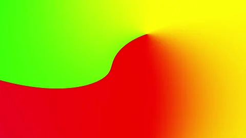 Mesmerizing colorful psychedelic vibrant blurry gradient tunnel with bright and Stock Footage 340577443
