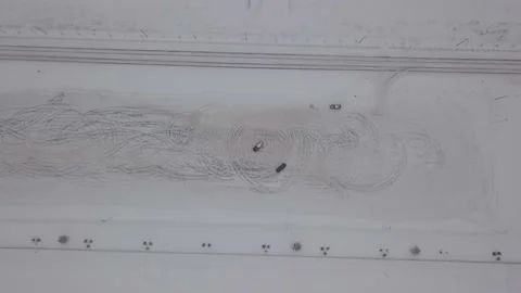 A mesmerizing combination of winter snow and cars. Stock Footage 147491919