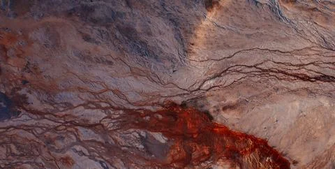 Mesmerizing Dance of Colors and Textures on an Abstract Canvas Stock Illustration