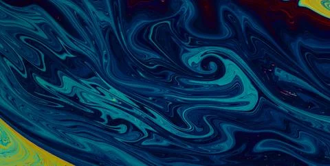 Mesmerizing Dance of Colors and Textures on an Abstract Canvas Stock Illustration