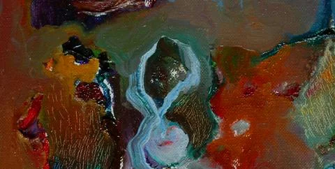 Mesmerizing Dance of Colors and Textures on an Abstract Canvas Stock Illustration