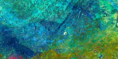 Mesmerizing Dance of Colors and Textures on an Abstract Canvas Stock Illustration