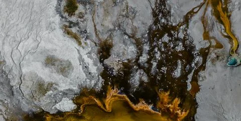 Mesmerizing Dance of Colors and Textures on an Abstract Canvas Stock Illustration