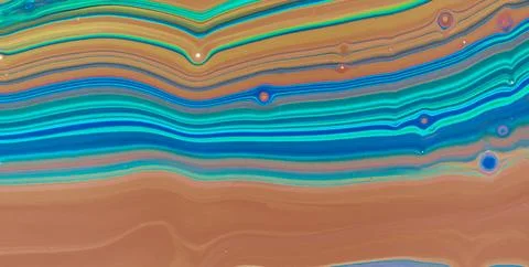 Mesmerizing Dance of Colors and Textures on an Abstract Canvas Stock Illustration