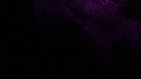 Mesmerizing Deep Purple Abstract Loop Background: Simple Kaleidoscope Wave .. Stock Footage 335834150