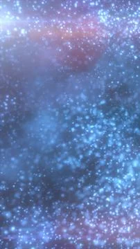 A mesmerizing digital particle flow with glowing blue and white dots, creatin Illustrazione stock