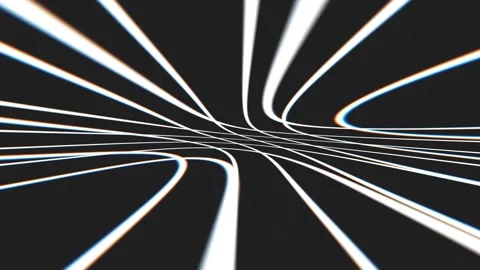 Mesmerizing Dynamic Abstract Lines. Create a hypnotic effect Stock Footage 280106519