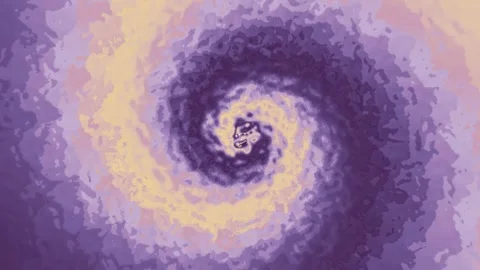 A mesmerizing endless abstract spiral animation in seamless loop. Stock Footage 303274089