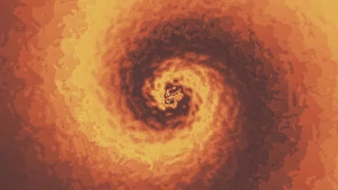 A mesmerizing endless abstract spiral animation in seamless loop. Stock Footage 303274091