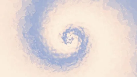 A mesmerizing endless abstract spiral animation in seamless loop. Stock Footage 303274092