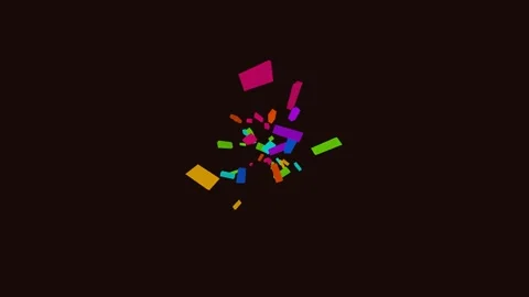 Mesmerizing Fibonacci Vortex Loop Animation Stock Footage 341728629