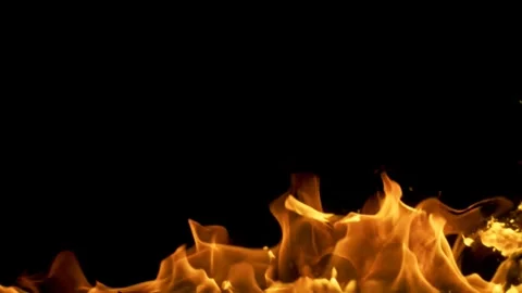 Mesmerizing Flames Against Dark Backdrop Creating Dynamic Energy Patterns 스톡 동영상 341920308