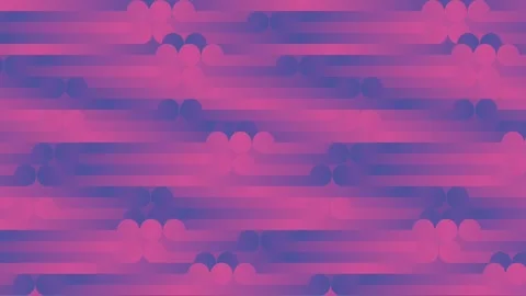 Mesmerizing floating wave pattern. 3d rendering seamless loop animation 4K Stock Footage 278057785