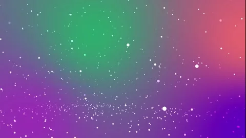 Mesmerizing gradient background with floating particles and bokeh effects for di Stock Footage 319826464