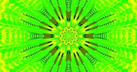 Mesmerizing green tunnel video loop creating a continuous flow of visual pa.. Vídeos de archivo 320010716
