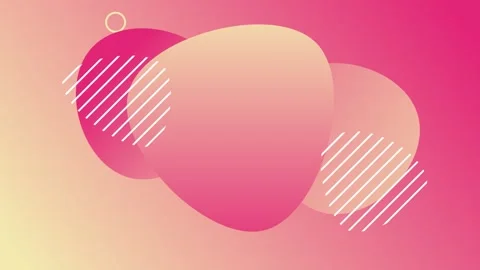 Mesmerizing Liquid Gradient Background Animation in Peach Stock Footage 286397191