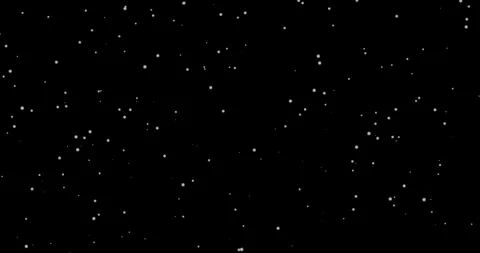 A mesmerizing loop of falling snowflakes on a dark background, perfect for Stock Footage 318864327