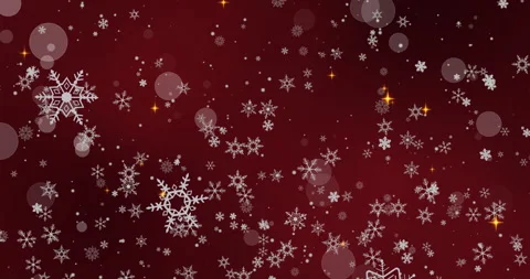 A Mesmerizing Looping Animation of Elegant Snowflakes and Radiant Sparkles Stock Footage 317689417