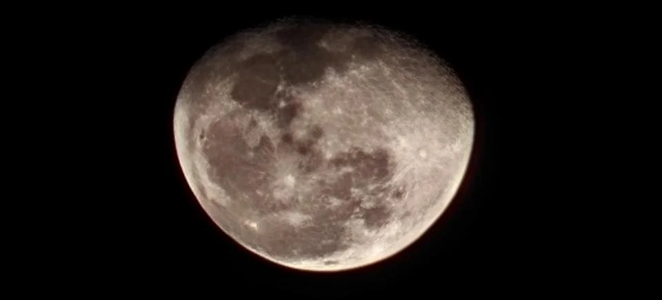 Mesmerizing Moonlight: A Celestial Symphony in the Night Sky Stock Photos