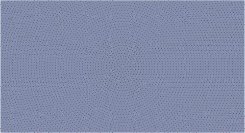 A mesmerizing pattern of blue and white lines creating a hypnotic optical i.. Stock Illustration