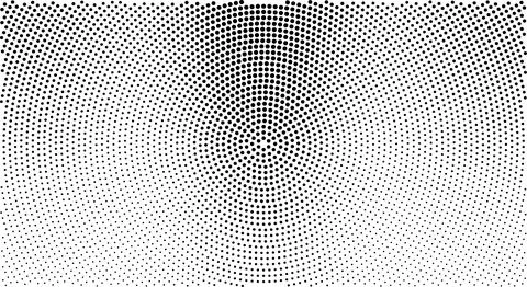 A mesmerizing pattern of concentric circles with a central diagonal line cr.. Stock Illustration