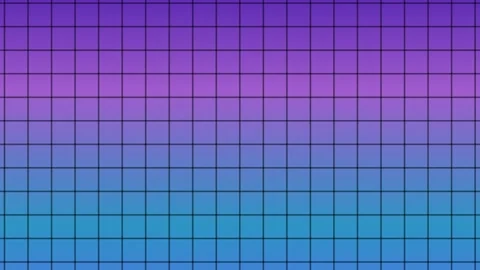 Mesmerizing purple and blue gradient plaid loop video animation Stock Footage 319524495